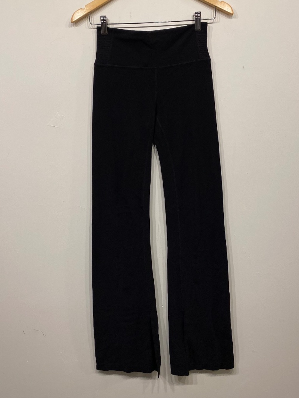 Athleta Barre Skinny Flare In Powervita Leggings in Black Size XS